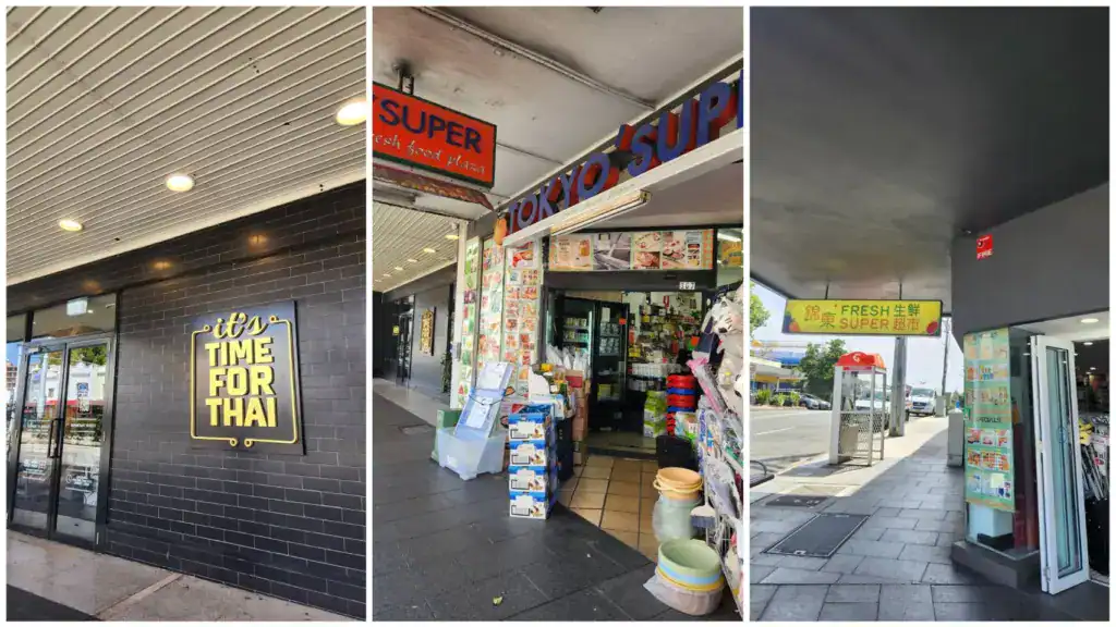 新南威爾斯大學附近 Kingsford 區的亞超和泰國餐廳