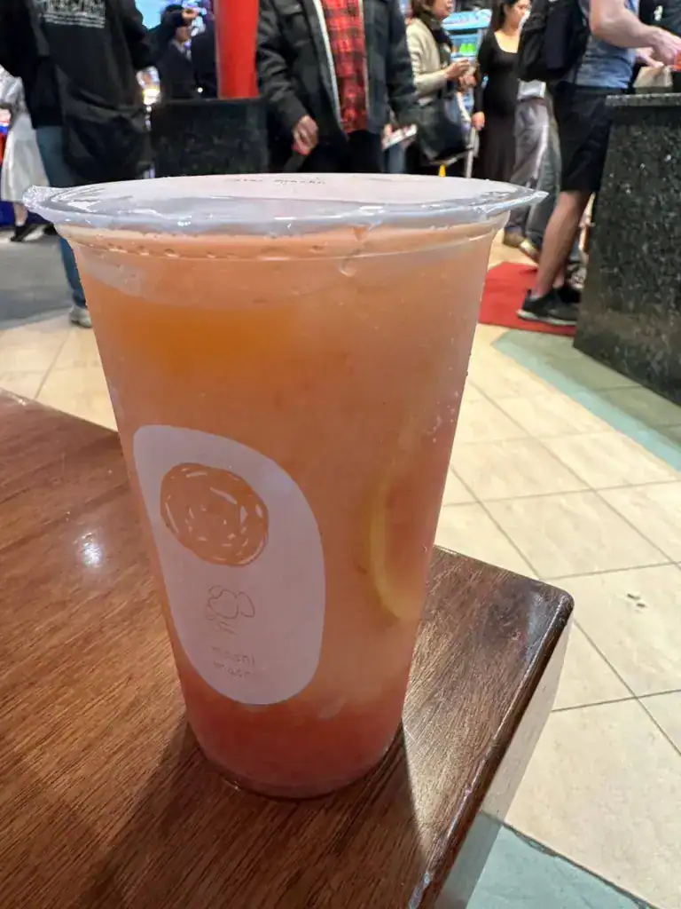 雪梨魚市場麥吉飲料店的葡萄柚冰沙