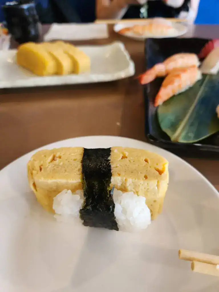 雪梨美食-壽司天國-超大玉子壽司